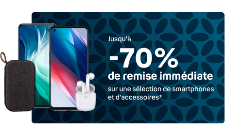 70% de remise immédiate