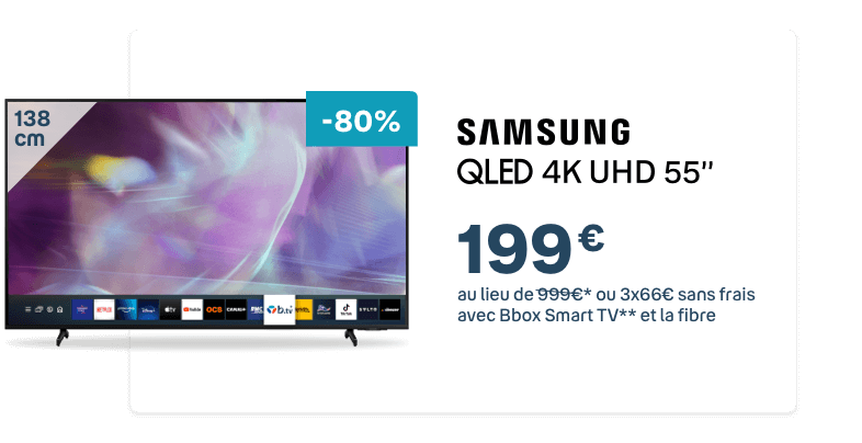 Samsung QLED 4K HUD 55"