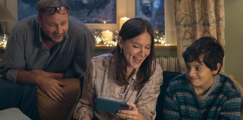 Animer soiree noel smartphone