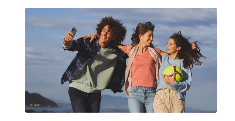 Selfi plage