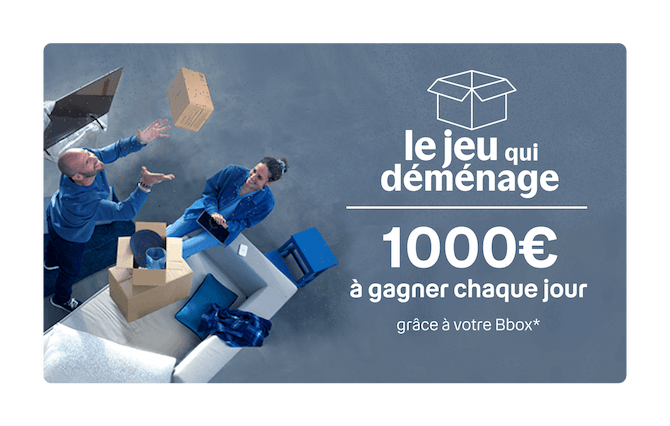 Bouygues Telecom Jeu Concours Demenagement